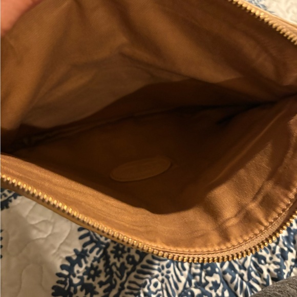 Fossil Tan Leather Clutch - Picture 2 of 8